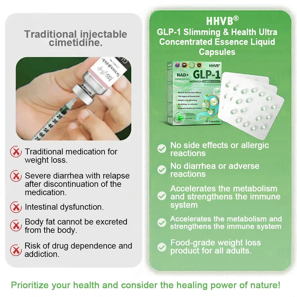 𝐇𝐇𝐕𝐁® 𝐆𝐋𝐏-𝟏 𝐒𝐥𝐢𝐦𝐦𝐢𝐧𝐠 & 𝐇𝐞𝐚𝐥𝐭𝐡 𝐔𝐥𝐭𝐫𝐚 𝐂𝐨𝐧𝐜𝐞𝐧𝐭𝐫𝐚𝐭𝐞𝐝 𝐄𝐬𝐬𝐞𝐧𝐜𝐞 𝐋𝐢𝐪𝐮𝐢𝐝 𝐁𝐞𝐚𝐝𝐬
