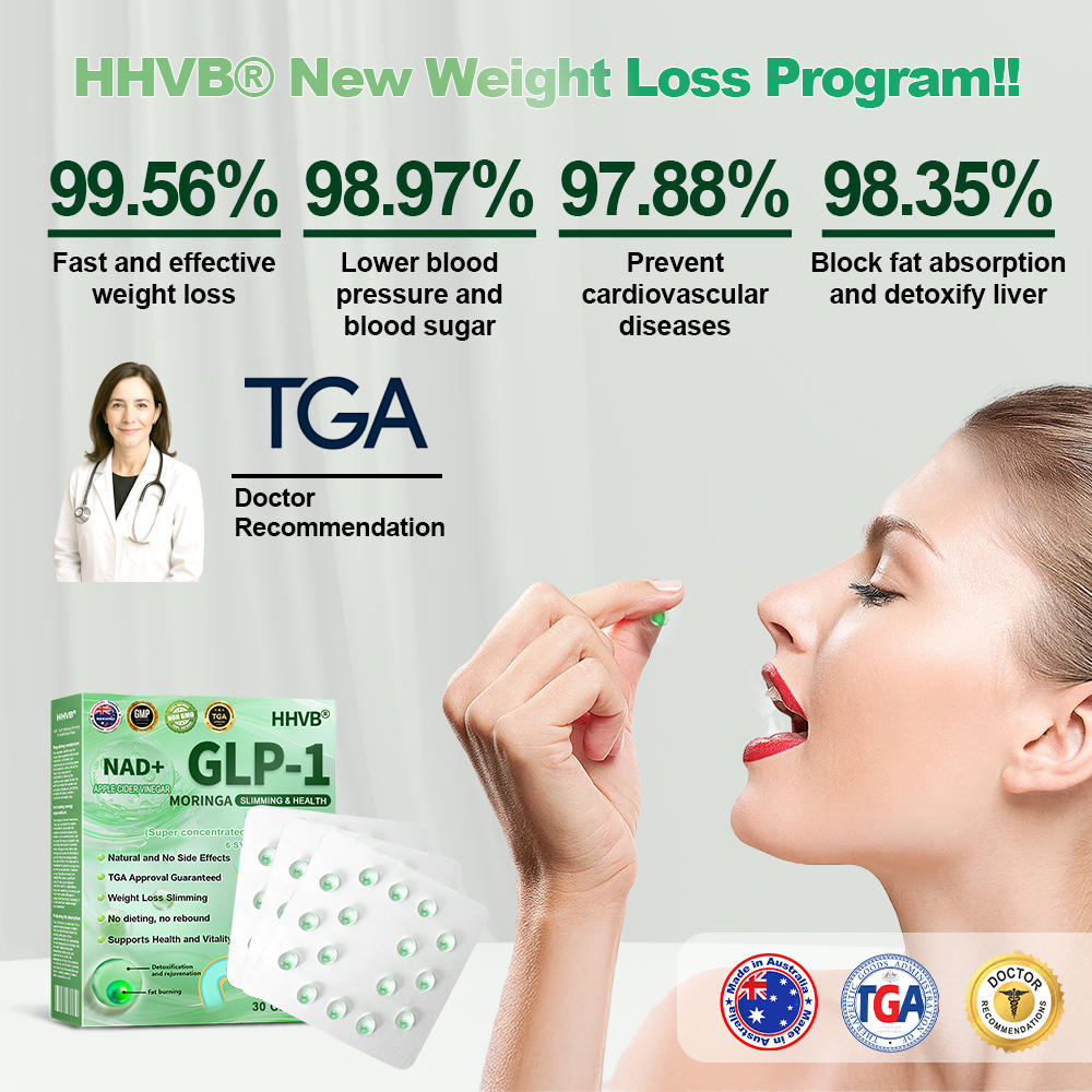 𝐇𝐇𝐕𝐁® 𝐆𝐋𝐏-𝟏 𝐒𝐥𝐢𝐦𝐦𝐢𝐧𝐠 & 𝐇𝐞𝐚𝐥𝐭𝐡 𝐔𝐥𝐭𝐫𝐚 𝐂𝐨𝐧𝐜𝐞𝐧𝐭𝐫𝐚𝐭𝐞𝐝 𝐄𝐬𝐬𝐞𝐧𝐜𝐞 𝐋𝐢𝐪𝐮𝐢𝐝 𝐁𝐞𝐚𝐝𝐬