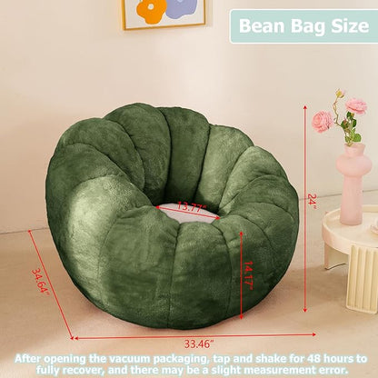 Pumpkin Bean Bag Sofa Chair